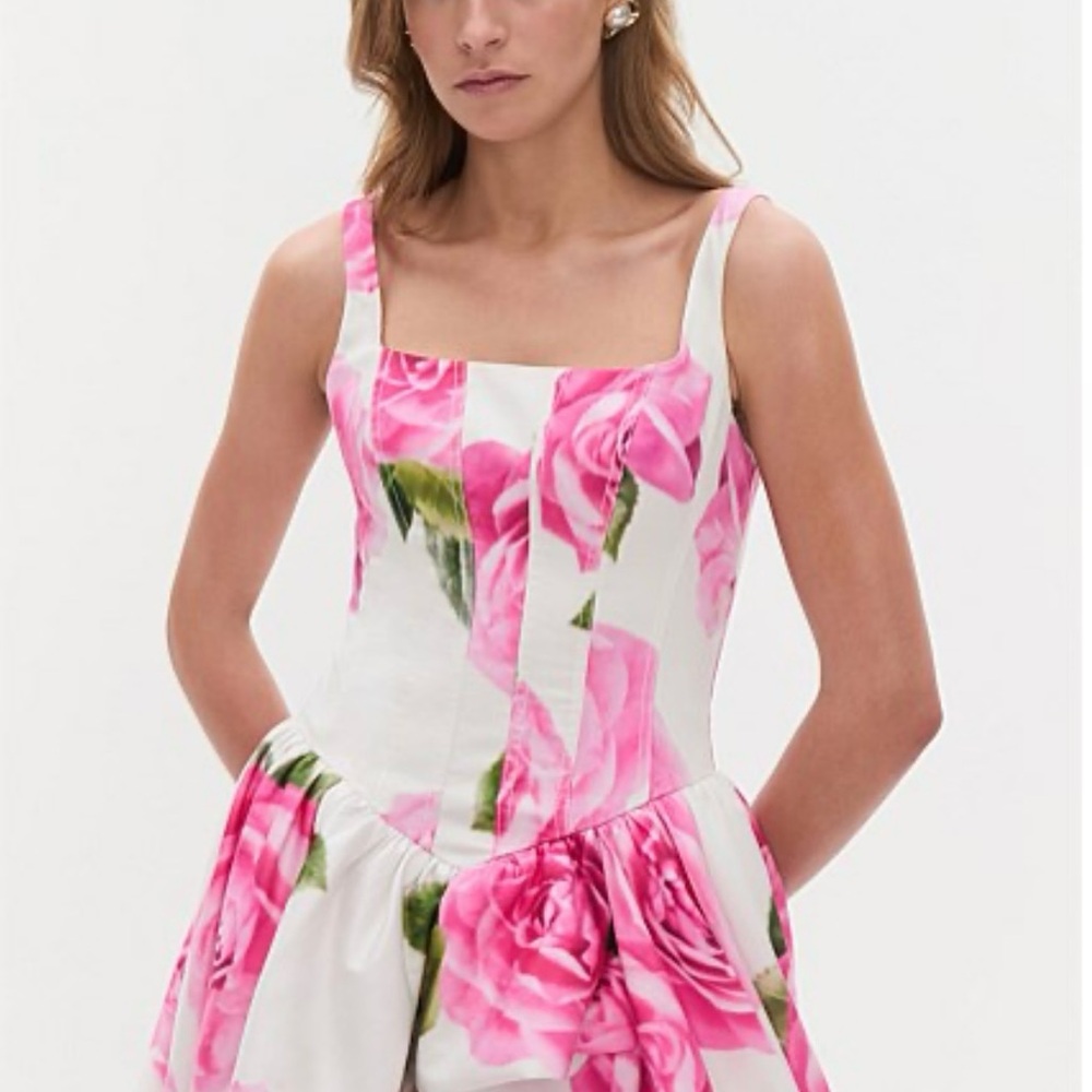 American Living Pink Floral Dress